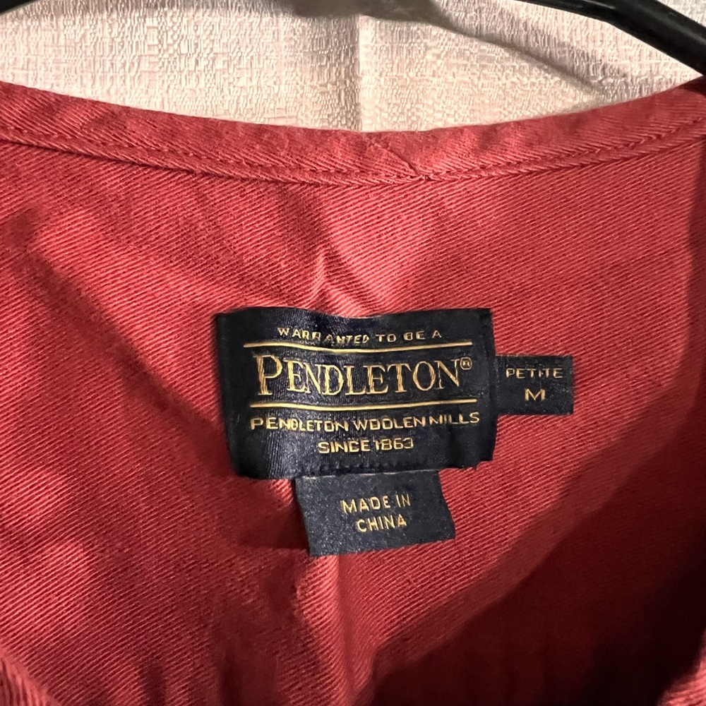 Pendleton Jacket Coral Size Medium - image 3